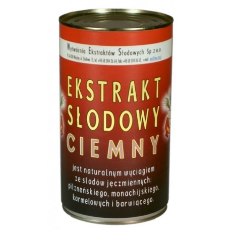 Ekstrakt słodowy ciemny - puszka 1,2kg