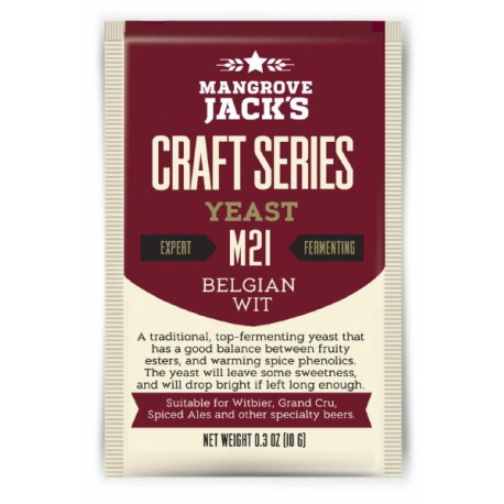 Mangrove Jack's drożdże piwowarskie BELGIAN WIT M21