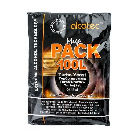 Drożdże Gorzelnicze Alcotec mega pack