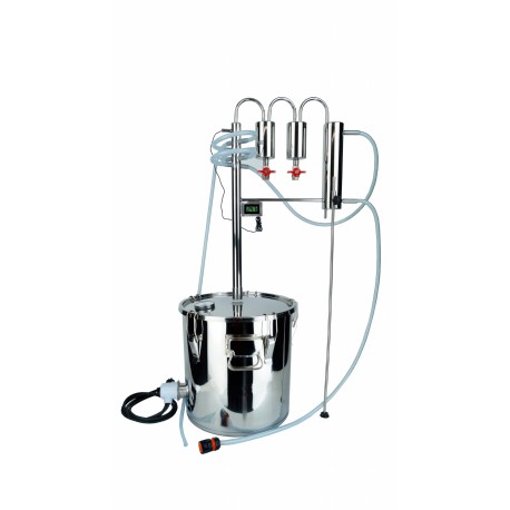 Destylator alkoholu na garze 30 l - 2 odstojniki