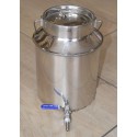 Bańka inox - 7,5 L z zaworem