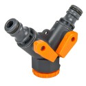Trójnik z dwoma zaworami GW 3/4″