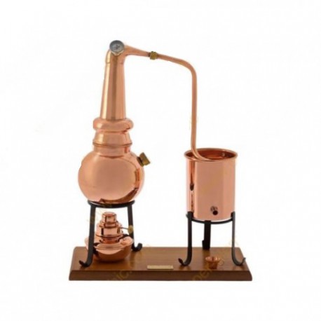 Alembik miedziany 0,7 l - zestaw